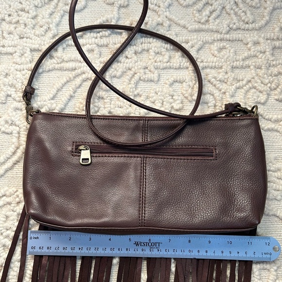 The Sak Fringe Leather Filmore Crossbody Convertible Bag - Picture 3 of 6